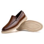 Sapato loafer mocassim casual masculino lorenzo 10655 