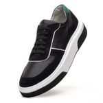 Tênis Fly Casual Masculino Sneaker Lion Preto