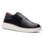 Tênis Masculino com Elástico Sneaker Naturali Titanium Preto