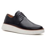 Sneaker Masculino com Cadarço Naturali Microfuros Titanium Preto 