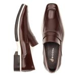 Sapato Social Loafer Masculino Em Couro Legítimo Linha Gênesis Mouro