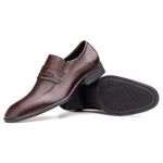 Sapato loafer social clássico masculino vision 10981 
