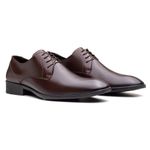 Sapato derby masculino clássico vision 10983 
