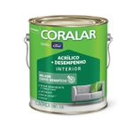 TINTA CORALAR BRANCO 3,6LT ACRILICO + DESEMPENHO INTERIOR