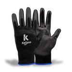 LUVA DE PROTECAO PU PRETA 10/XG CA 15.272