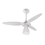 Ventilador de Teto Wind Light 3 Pás CV3 127V 130W Branco 406 Ventisol