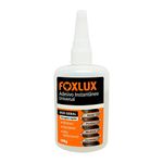 Adesivo Instantâneo Universal Foxlux 100G 96.03
