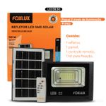 Refletor de Led 50W Preto Solar Foxlux 38.50