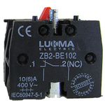 Bloco De Contato Para Botão Normal Fechado Lukma Lk2-BE02 15002