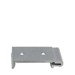 Suporte Universal com Encaixe Trilho DIN Em Alumínio Modelo Fino 25mm Sibratec