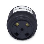 Buzzer QSI-3610 Som Contínuo 24Vcc 80dB Furação Ø28mm Sibratec