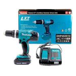 Parafusadeira/Furadeira de Impacto a Bateria 18V Li-Ion com Carregador Bivolt - MAKITA-DHP453X10