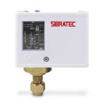 Pressostato PC2 Ajuste 0~2BAR com Autoreset e 1 Contato reversível 16A/220Vca Sibratec