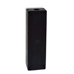 Caixa Plástica Cinza BX1/6G com 6 Furos 22mm Sibratec