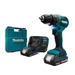 Parafusadeira/furadeira Impacto 18v 1/2pol 65n 2x 2ah + Maleta DHP490WVE Makita