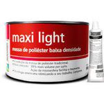 Massa de Poliéster Maxi-Light 900g Maxi Rubber