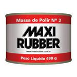 Massa De Polir 490g NR-2 Maxi Rubber