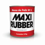 Massa De Polir 970g Nr-2 Maxi Rubber 