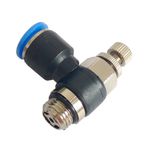 Regulador De Fluxo Macho Bspt 1/8 X 8mm