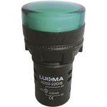Sinaleiro LK16-22 Verde 24VCA Lukma 16015