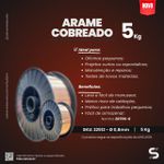 Arame Mig 0,80mm 5kg Com Gás Soldim + 02 Discos 115x1x22x23MM 