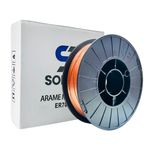 Arame Mig 0,80mm 5kg Com Gás Soldim + 02 Discos 115x1x22x23MM 