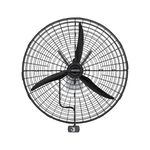 Ventilador de Parede Industrial 1M Alta Vazão Preto Ventisol