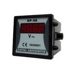 Voltímetro Digital Quadrado 220Vca 48x48mm 0-600V LK-DP348 Lukma 18012