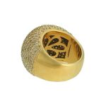 Anel Zircônia Lesprit LA03371WGL Dourado Cristal