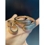 Bracelete Metal Lesprit U24K180491 Dourado
