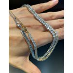 Colar Choker Riviera Zircônia Lesprit 3916 Ródio Cristal