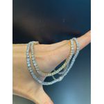 Colar Choker Riviera Zircônia Lesprit 3916 Ródio Cristal