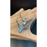 Colar Gota Metal Lesprit 47008 Madre Perola