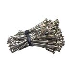 Raio Traseiro Aro 20'', Inox, C/ Niples Ø 3,0x74,0mm (Kit 36 un)