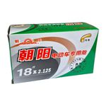 Câmara de Ar Aro 18'' x 2.125 CHAO YANG Val. Schrader Bico Curvo 45º