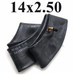 Câmara de Ar Aro 14'' x 2.50"/2.75" (10-2.50/2.75), CANELLO Val. Schrader, Bico Curvo 90º