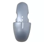 Paralama Dianteiro p/ Aro 14" ABS Cor: Prata (Fosco)