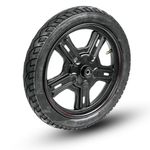 Pneu 16" x 2.50 (12-2.50 | 62-305) Tubeless e-letric CINBORG Cor: Preto