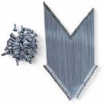 Raio Traseiro Aro 24'', Zinc. C/ Niple Ø 3,0x145,0mm CONFORT/MAXX (Motor G) (Kit 36 un)