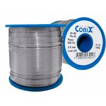 Solda Estanho 60x40 1mm C/ Fluxo Rolo 500g Cobix