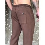 Calça Jogger Masculina Off White com Estampa Floral