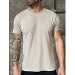 Camiseta Masculina Básica Bordada