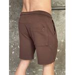 Bermuda Masculina Texturizada com Cós de Amarração