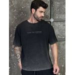 Camiseta Oversized Lavada “FUCK THE FASHION” 