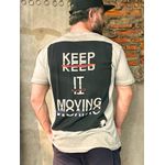 CAMISETA MANGA CURTA ESTONE ESTAMPA KEEP IT MOVING 