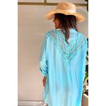 Saída de Praia Camisa Iara Azul