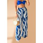 Calça Pantalona Azul Mandy