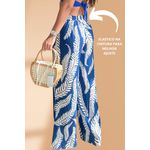 Calça Pantalona Azul Mandy