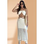 Conjunto Tricot Daria Creme