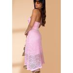 Vestido Tricot Modal Flor do Caribe